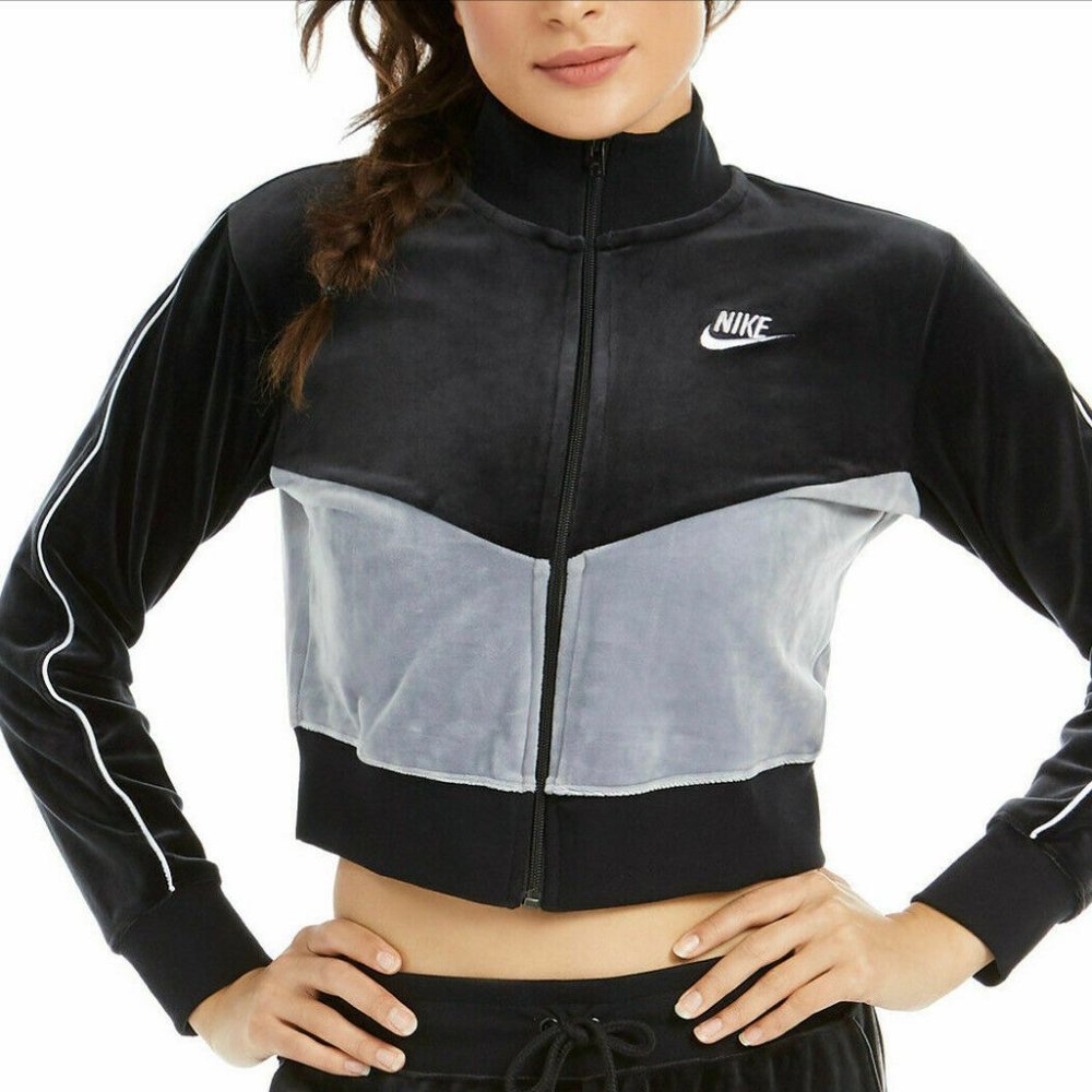 Nike Sportswear Women’s Velour Track Jacket Size L